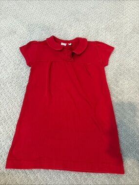 Little English size 5 red polo dress